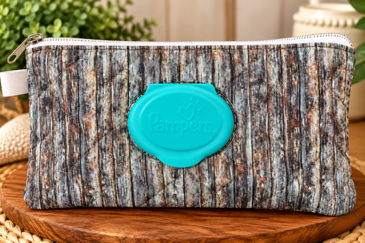 Forest diaper wipe case