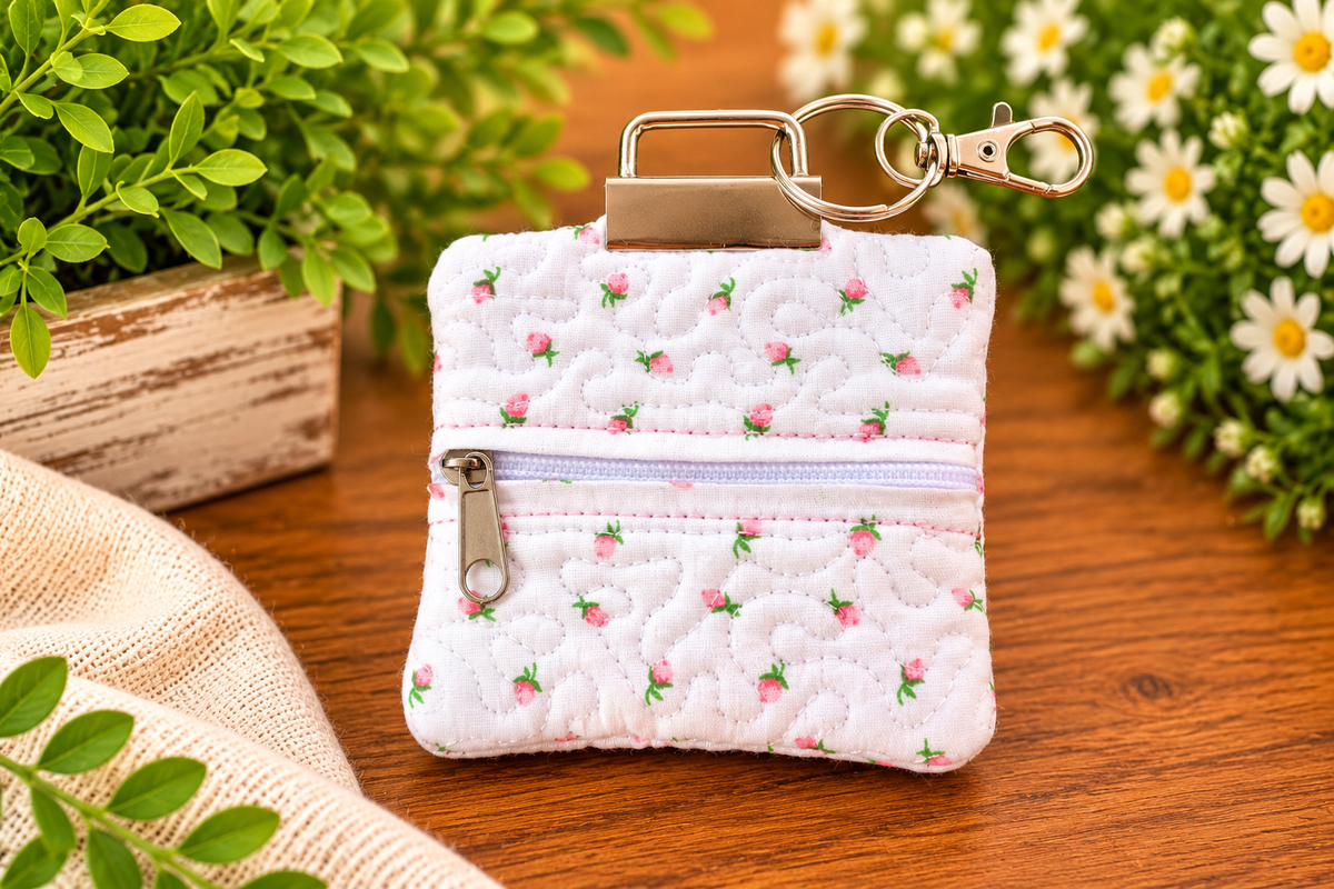 Rose bud earbud case